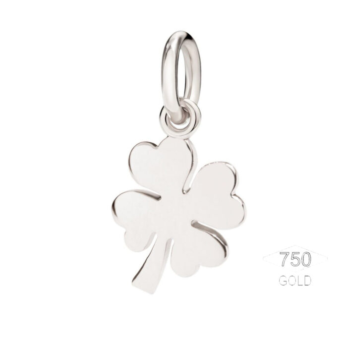 DODO Quadrifoglio oro bianco 18K
