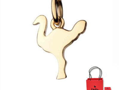 DODO Struzzo piccolo oro giallo 18K, 1.0gr