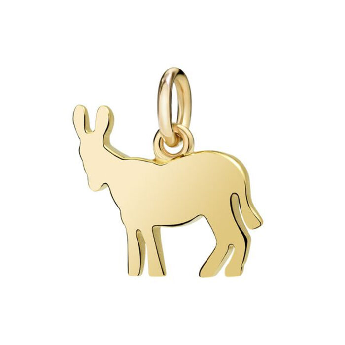 DODO Asinello grande oro giallo 18K, 2.0gr