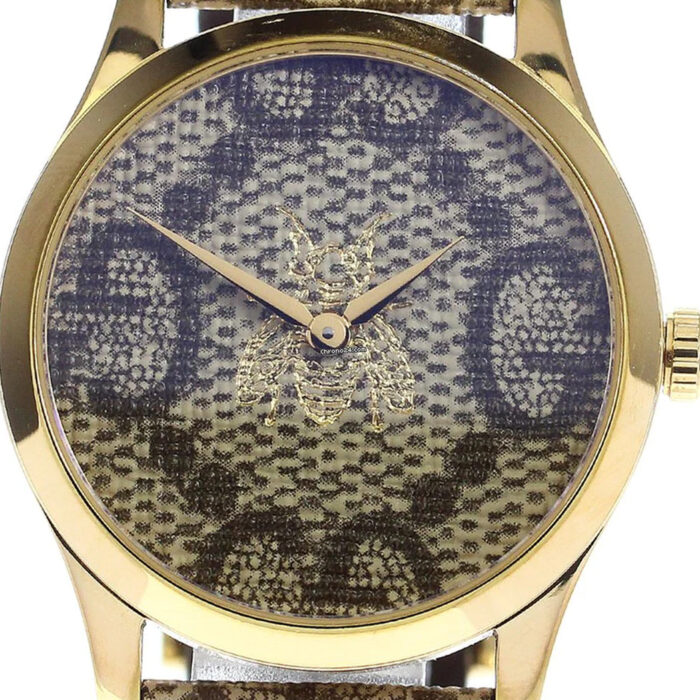 Gucci 'G-Timeless' PVD Canvas and Bee, YA126406 - immagine 2