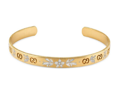 Gucci bracciale Gucci " Blossom" Oro 18K, 5.5cm