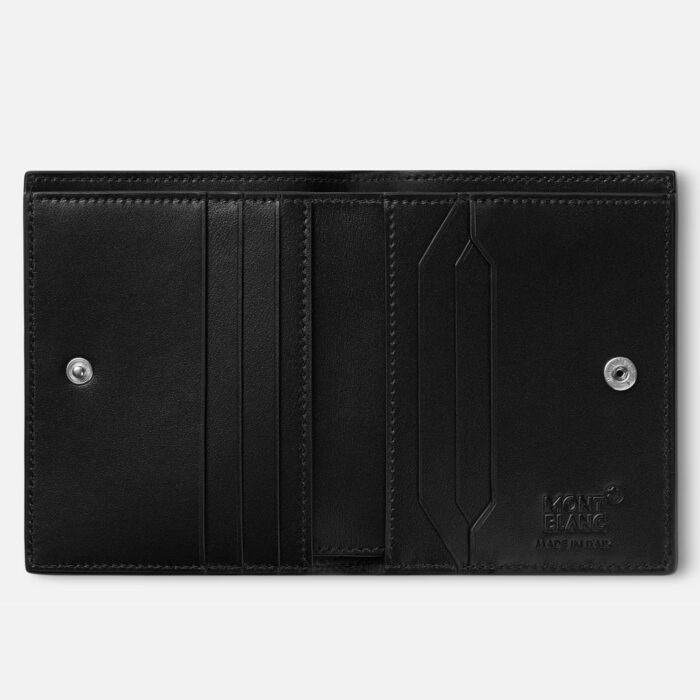 MONTBLANC Portafoglio compatto Meisterstuck pelle, 129677 - immagine 3