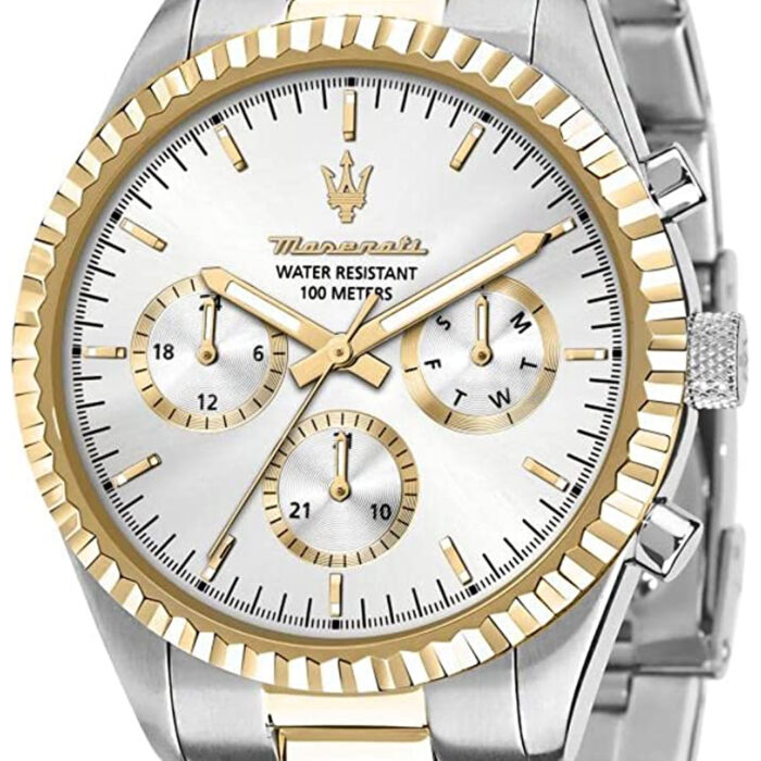 MASERATI men's watch Competizione collection, PVD Gold,  R8853100021 - immagine 4
