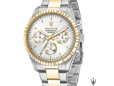 MASERATI men's watch Competizione collection, PVD Gold,  R8853100021