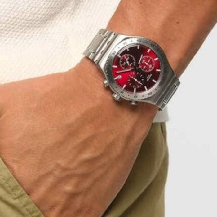 Swatch Purple Irony Chronograph Quarz - immagine 5