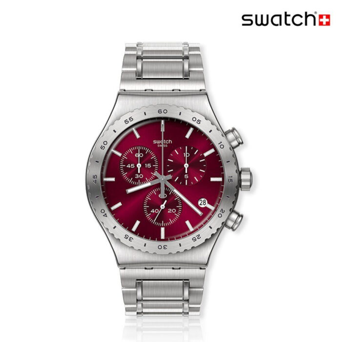 Swatch Purple Irony Chronograph Quarz - immagine 4