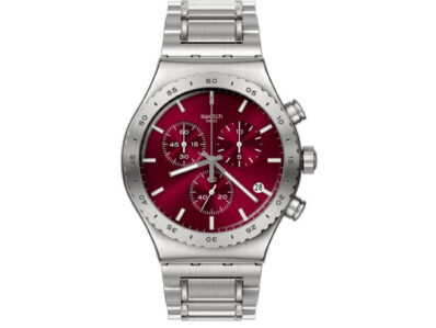 Swatch Purple Irony Chronograph Quarz