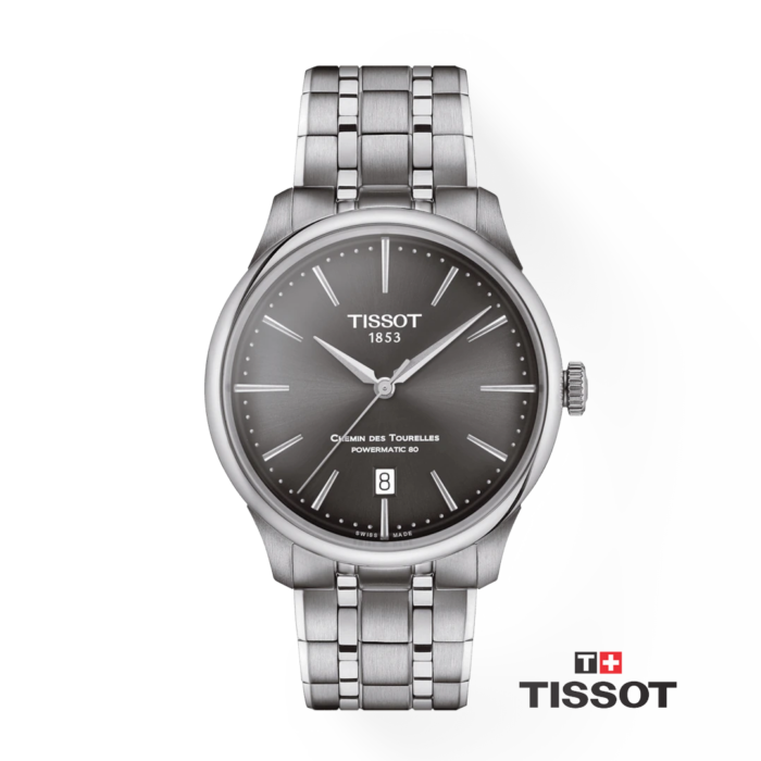 TISSOT, Chemin des Tourelles Powermatic 80, 39m, T1394071626100