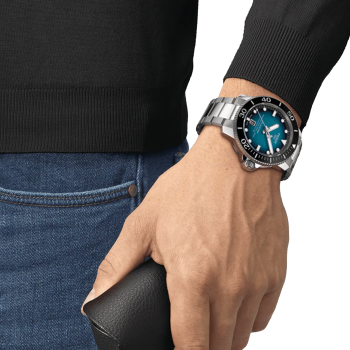 TISSOT Seastar 2000, 46mm Green, T1206071104100 - immagine 6