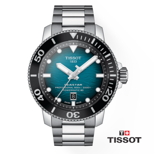 TISSOT Seastar 2000, 46mm Green, T1206071104100