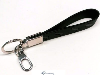 Harmont&Blaine Portachiavi pelle marrone