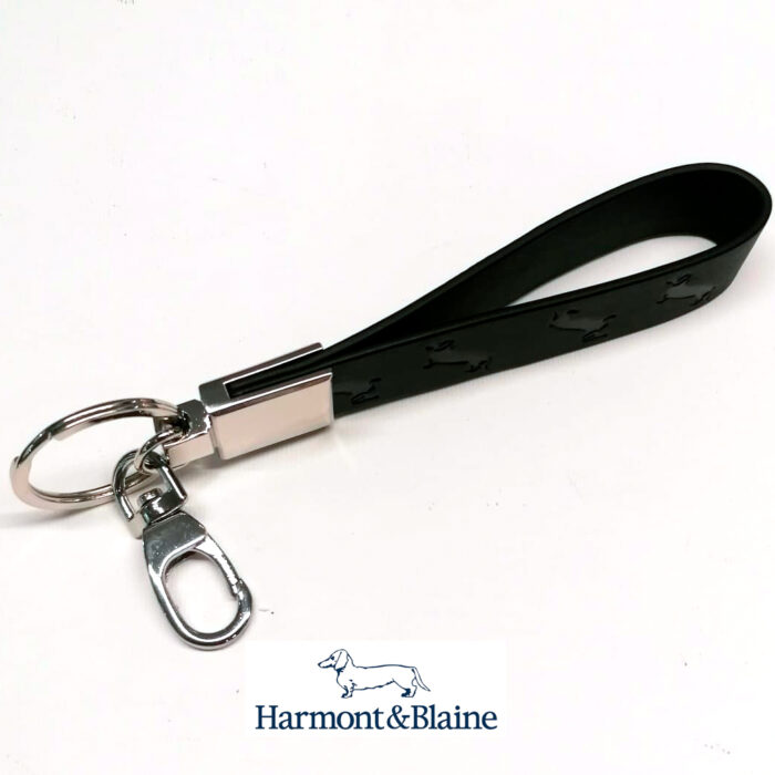 Harmont&Blaine Portachiavi pelle marrone
