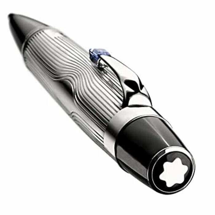 MONTBLANC Sfera Bohème Arabescque Argento, pietra Blu - immagine 3