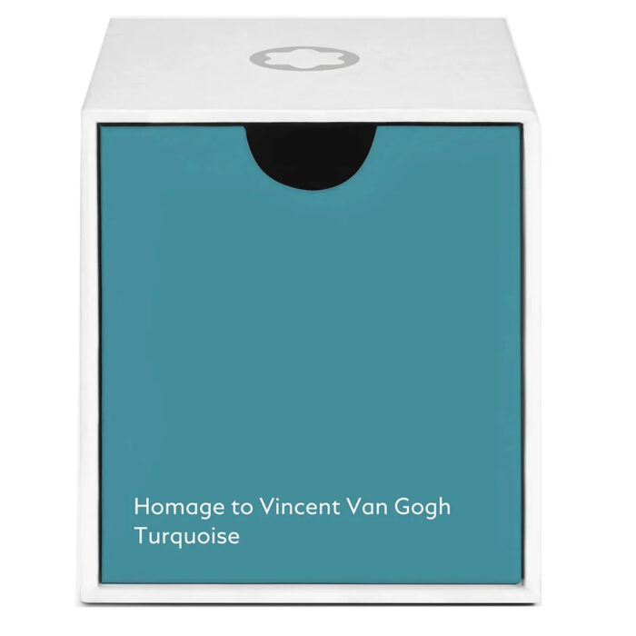 MONTBLANC Vincent Van Gogh, Ink Bottle 50ml turchese, 130286  - immagine 3