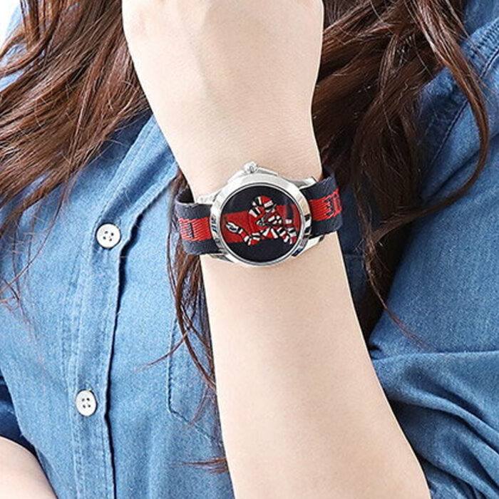 Gucci Orologio Le Marché des Merveilles, Serpente - immagine 6