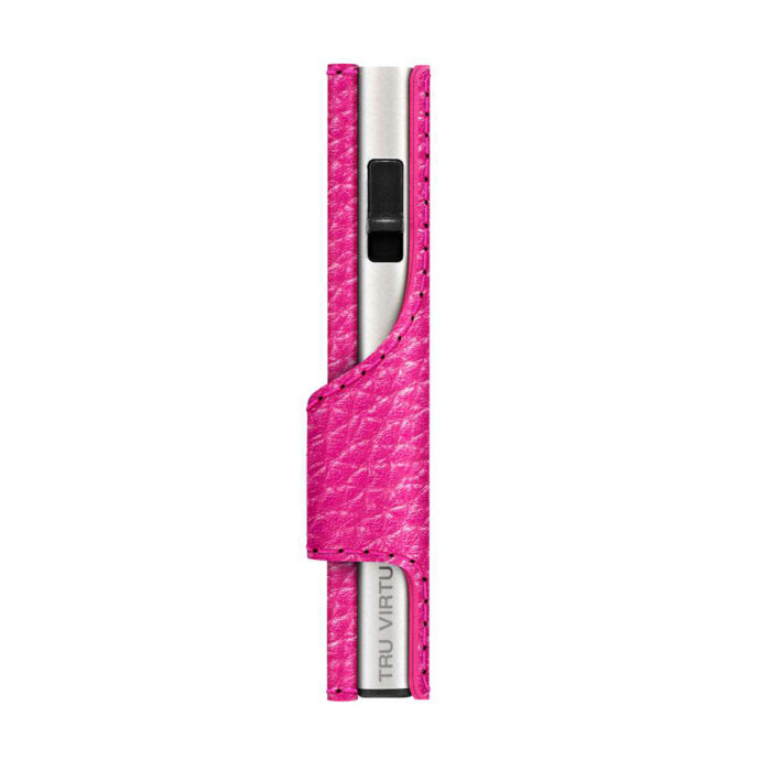 Tru_Virtu Wallet Click & Slide, Fuchsia/Silver, 24104004406 - immagine 4