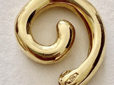 DODO Chiusura Chiocciola oro giallo 18K, 1,5gr