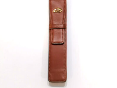 S.T.Dupont Porta Penna 1 posto pelle cognac