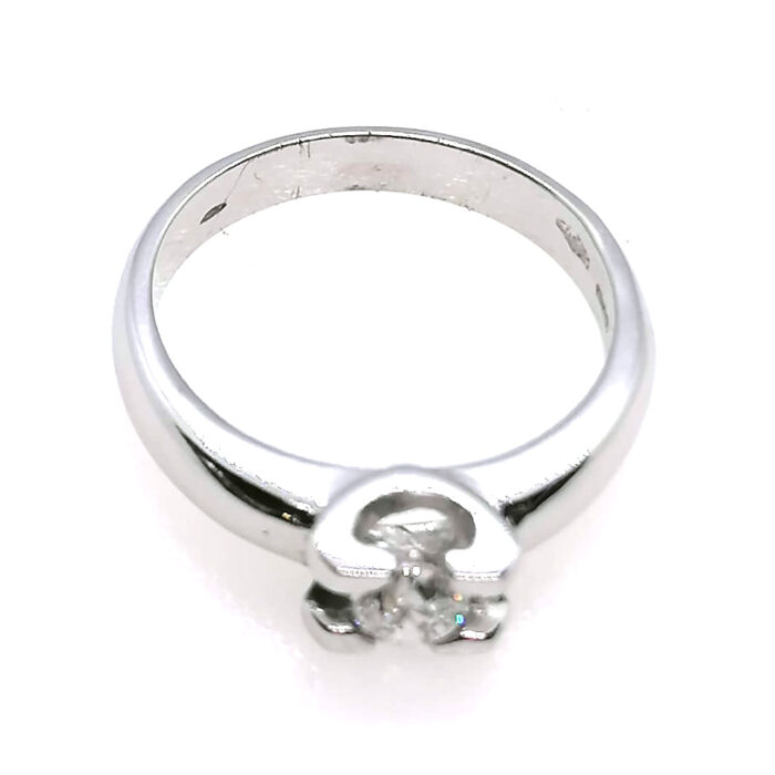 IGI Anello Diamante naturale Ct 0,30 D VVS2 - immagine 7