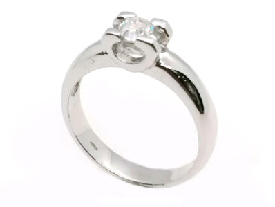 IGI Anello Diamante naturale Ct 0,30 D VVS2