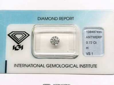Diamante certificato IGI