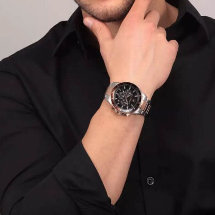 MASERATI Sfida cronografo PVD,  bracciale - immagine 5