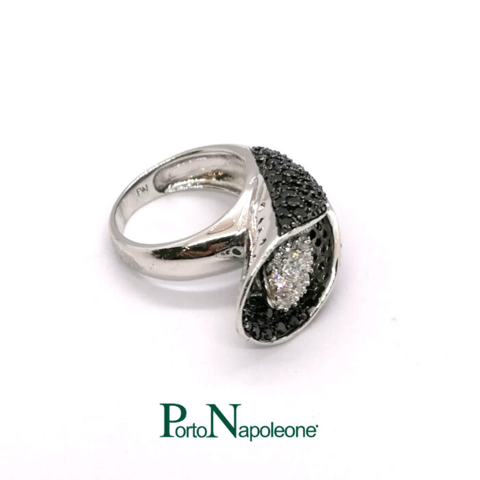 PN Anello Calla in argento & Zirconi, mis16