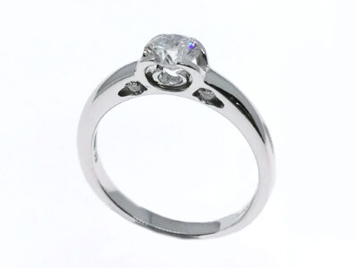 ROBERTO COIN Ring 18K Cento Diamonds 0.57ct H VS2