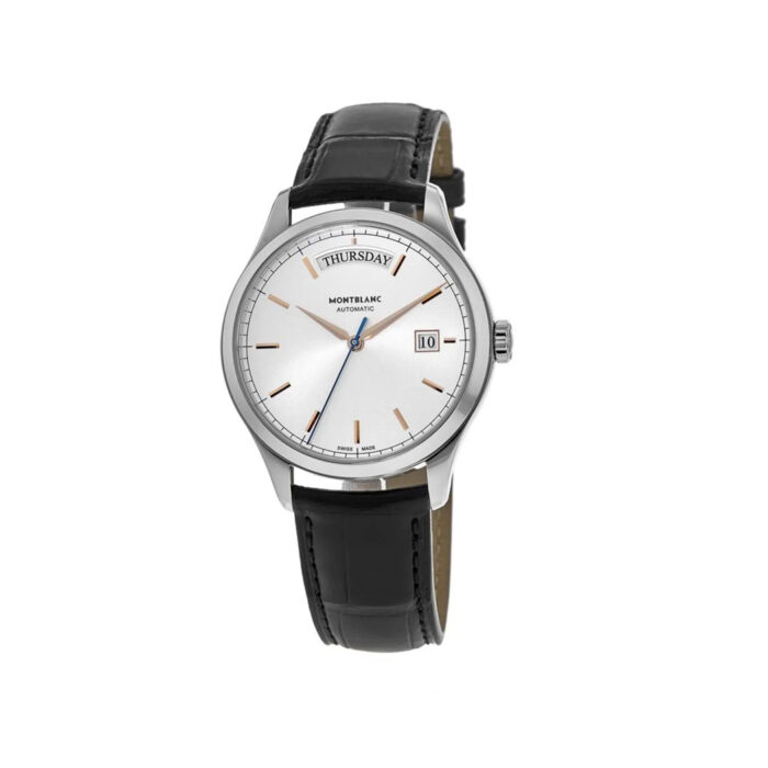 MONTBLANC Orologio Heritage automatico argentèe