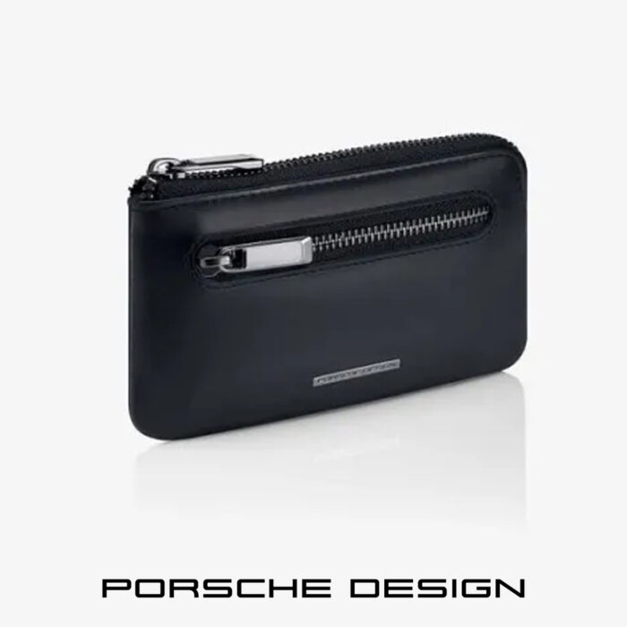 Porsche Design Portachiavi pelle con ganci acciaio, OBE09924