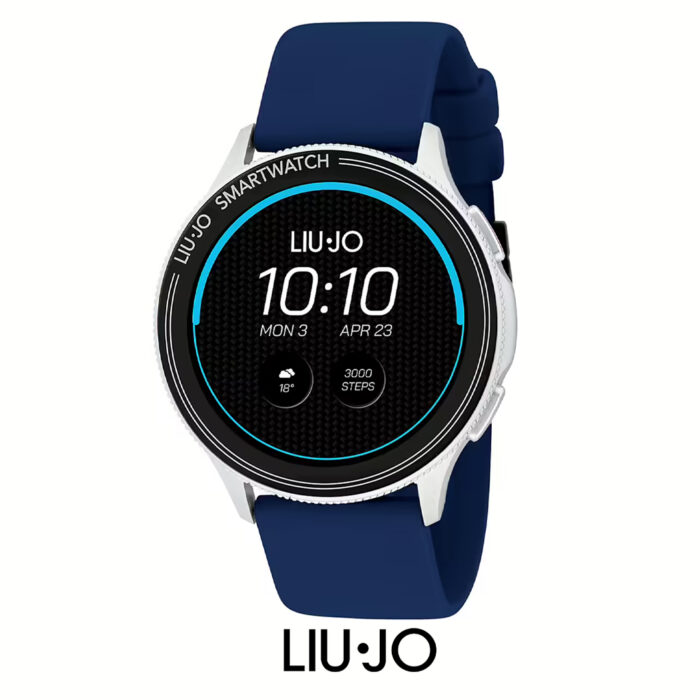 LIUJO Smartwatch Voice Touchscreen blu, SWLJ074