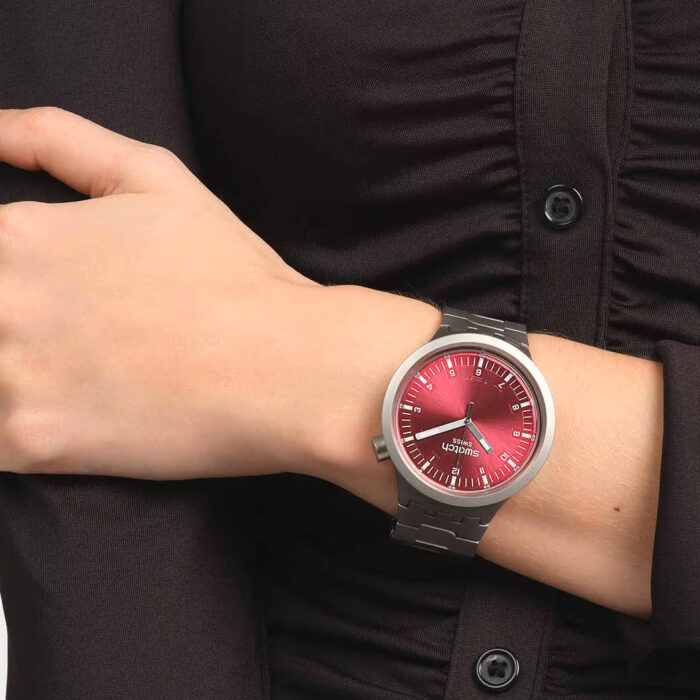 Swatch Big Bold Irony Scarlet Shimmer - immagine 4