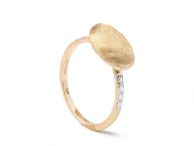 MARCO BICEGO, Ring Siviglia Gold & Natural Diamonds