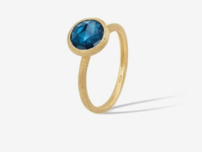 MARCO BICEGO, Ring Jaipur Gold, London Topaz