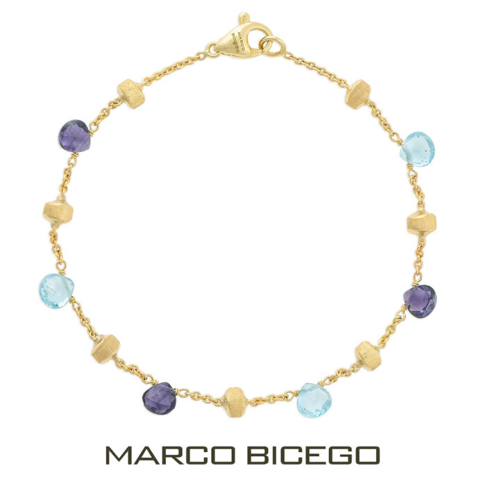 MARCO BICEGO bracciale Paradise Oro & Topazi