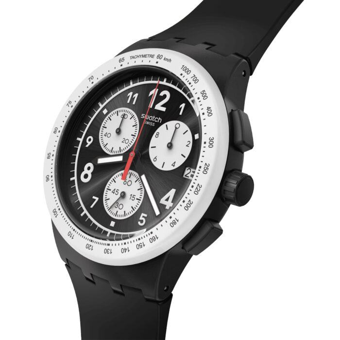 Swatch Chronograph Basic About Black, SUSB420 - immagine 4