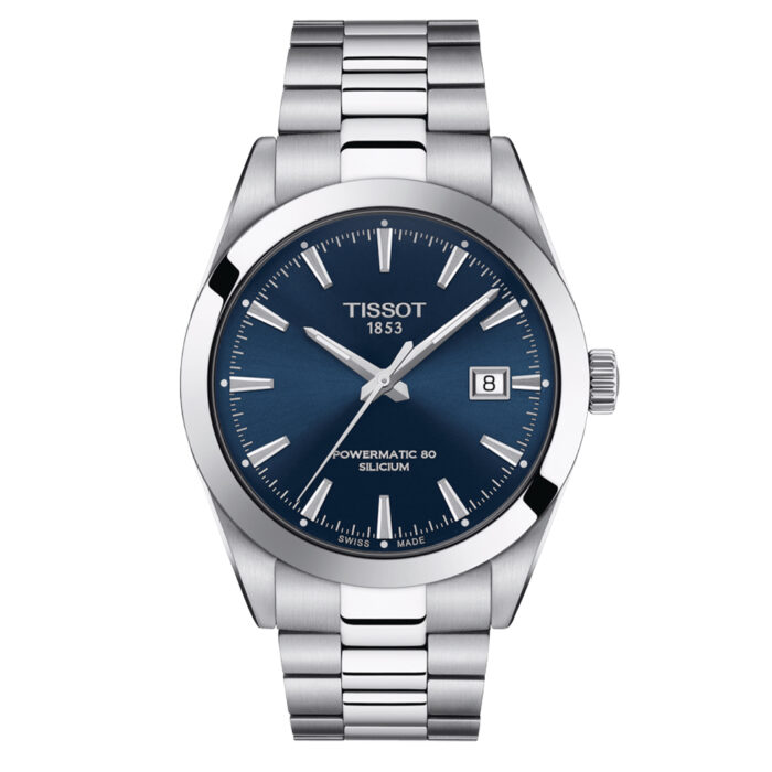 TISSOT Gentleman Powermatic 80 Blu, 40mm - immagine 2