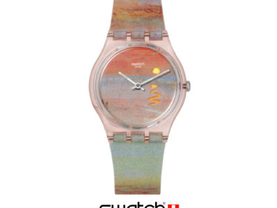 Swatch X Tate Galley, Turner's Scarlet Sunset ,SO28Z700
