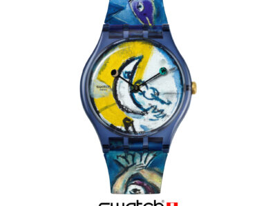 Swatch X Tate Galley, Chagall's Blue Circus, SUOZ365