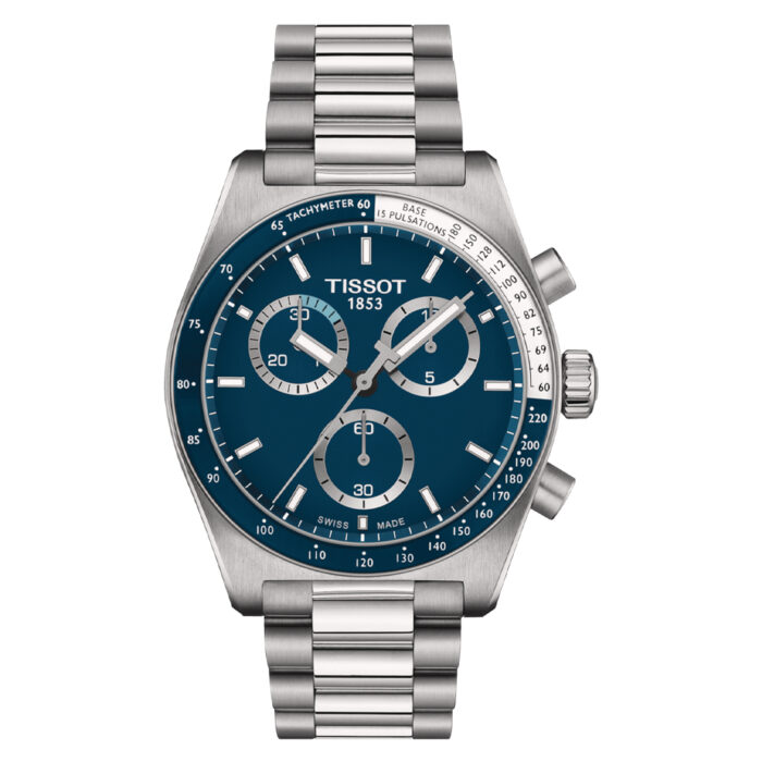 TISSOT PRS516 Chronograph Qz, Blu - immagine 3