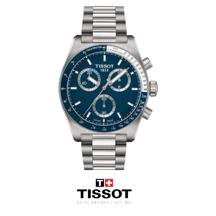 TISSOT PRS516 Chronograph Qz, Blu