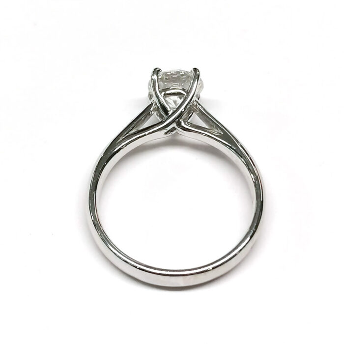Ring Lab_Grown Diamond 1,03ct, E VVS2, IGI - immagine 3