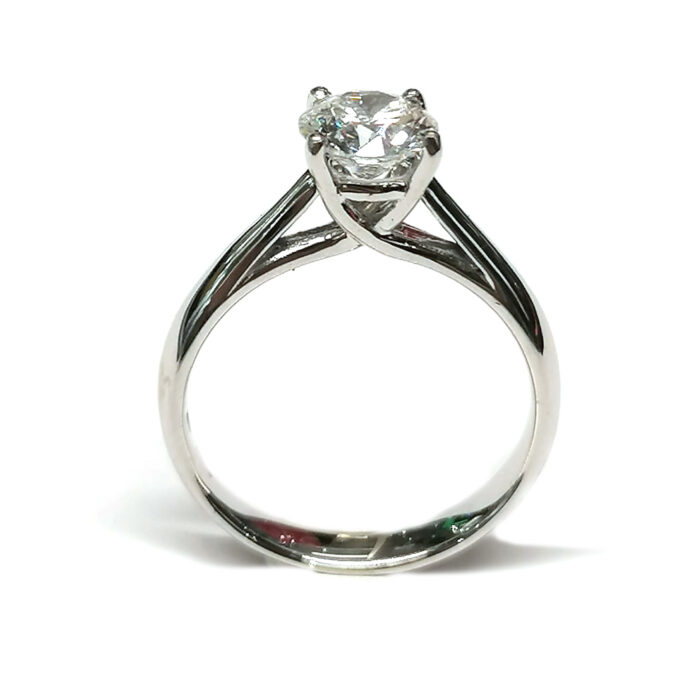 Ring Lab_Grown Diamond 1,03ct, E VVS2, IGI - immagine 2