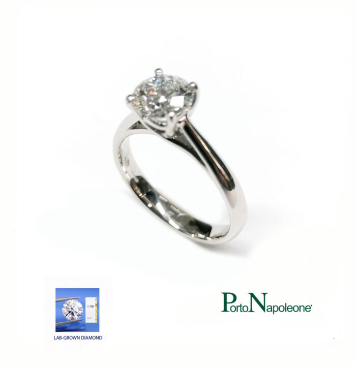 Ring Lab_Grown Diamond 1,03ct, E VVS2, IGI