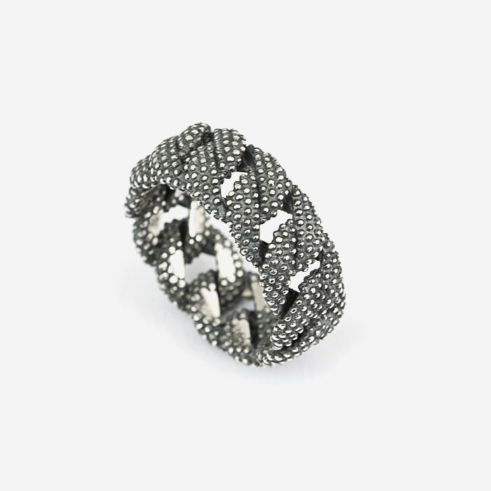 NOVE25 Anello Groumetta piccola, 14mis - immagine 3