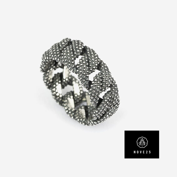NOVE25 Anello Groumetta piccola, 14mis