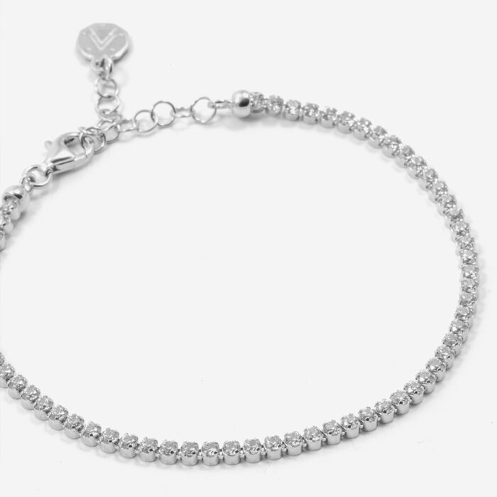 NOVE25 Bracciale Tennis zirconi bianchi - immagine 3