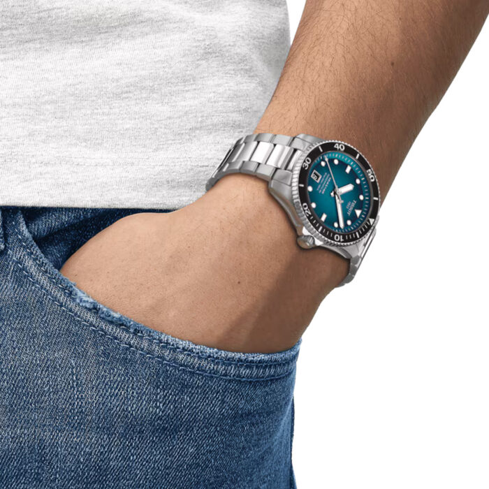 TISSOT Seastar 1000 Powermatic Green ,T1208071109100 - immagine 5