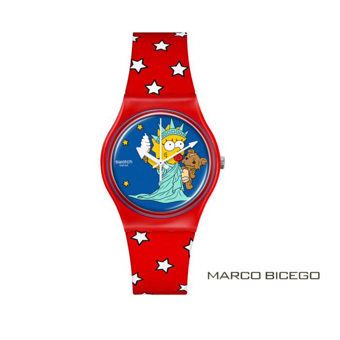 Swatch The Simpsons, Liberty, SO28Z120