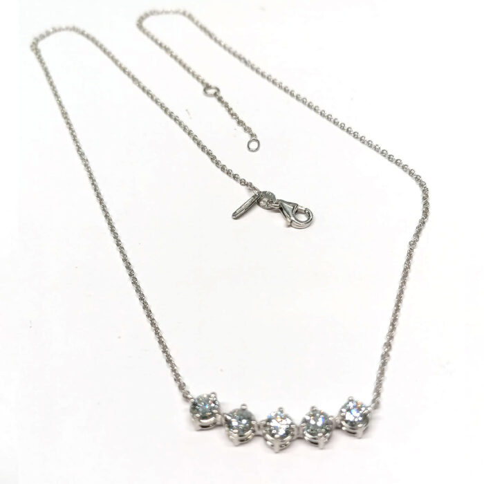 Collier Lab_Grown 5 Diamonds 1,38ct, D VVS1 - immagine 4